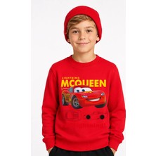 Book OrBook Şimşek Mcqueen Sweatshirt Erkek Çocuk (ECSW115)