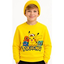 Book OrBook Pikachu And Friends Sweatshirt Erkek Çocuk (ECSW108)