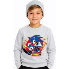 Book OrBook Sonic Sega Sweatshirt Erkek Çocuk (ECSW117)