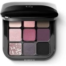 Kiko Milano Göz Farı Paleti - New Glamour Multi Finish Eyeshadow Palette - 04 Mauve Selection