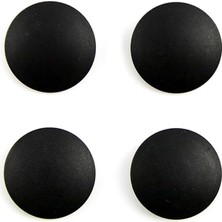 SBN - Store MacBook 12 Inç Retina A1534 Alt Kapak Rubber Feet Seti | Kaymaz Plastik Pabuç Yedek Ayaklar, Vidalı Tasarım (2015–2017) Siyah