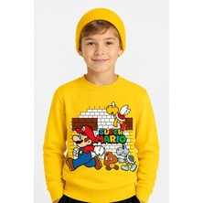 Book OrBook Mario Bricks Sweatshirt Erkek Çocuk (ECSW130)