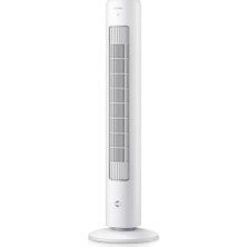 SBN - Store Kule Tipi Fan 5000 Serisi, 105 cm Ince Tasarım, Uzaktan Kumanda, Zamanlayıcı, 3 Hız, 3 Mod, 40W, Güçlü Ama Sessiz Hava Akışı, Aromaterapi Için Uygun,