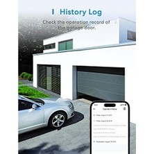 SBN - Store Akıllı Garaj Kapısı Açacağı Homekit ile Çalışır, Harici Anten ve 3 Tek Kapıya Kadar, Uygulama Kontrolü, Siri ve Alexa ile Uyumlu, Assistant 2,4 Ghz