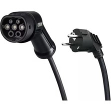 SBN - Store Batterycharge Taşınabilir Elektrikli Araç Şarj Kablosu 7pin, 3.6kw - 240V - 32A Tek Faz Osr OPC20A05