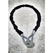 SBN - Store (122) 2 Metre 10 mm Kalınlıkta Motorsiklet Çelik Halat ve Kilit Motorsiklet Zincir Kilit ile Uyumlu