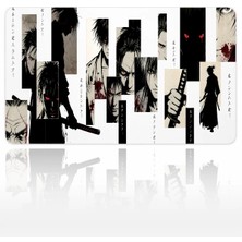 Urzuva Shadow Clan Mosaic 60X40 3mm Kalınlık Premium Gaming Oyuncu Mousepad, Anti Slip Xxl Mouse Pad