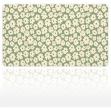 Urzuva Mint Blossom 60X40 3mm Kalınlık Premium Gaming Oyuncu Mousepad, Anti Slip Xxl Mouse Pad