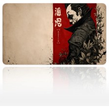 Urzuva Jester Ronin 60X40 3mm Kalınlık Premium Gaming Oyuncu Mousepad, Anti Slip Xxl Mouse Pad