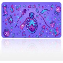 Urzuva Violet Alchemy 60X40 3mm Kalınlık Premium Gaming Oyuncu Mousepad, Anti Slip Xxl Mouse Pad