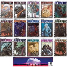 Athica Books Berserk 5-6-7-8-9-10-11-12-13-14-15-16-17-18-19. Ciltler Manga Seti - Genç Kitap Ayraç Hediyeli