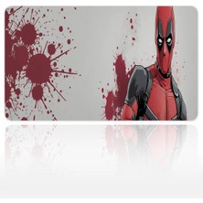 Urzuva Crimson Splatter 60X40 3mm Kalınlık Premium Gaming Oyuncu Mousepad, Anti Slip Xxl Mouse Pad