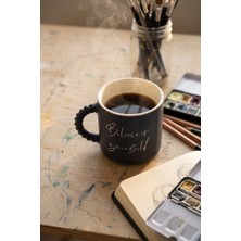 Acar Cozy Porselen Kupa Lacivert - 340 ml