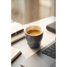 Acar Cozy Porselen Espresso Bardağı Lacivert - 120 ml
