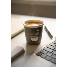 Acar Cozy Porselen Espresso Bardağı Yeşil - 80 ml