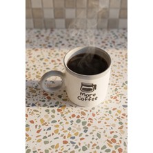 Acar Cozy Porselen Kupa Gri - 280 ml