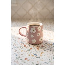 Acar Cozy Porselen Kupa Pembe - 400 ml