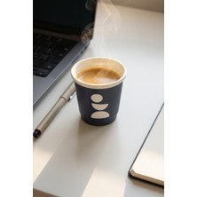 Acar Cozy Porselen Espresso Bardağı Lacivert - 80 ml