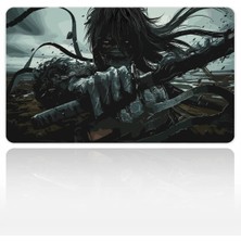 Urzuva Night Hunter 60X40 3mm Kalınlık Premium Gaming Oyuncu Mousepad, Anti Slip Xxl Mouse Pad