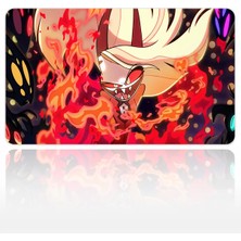 Urzuva Infernal Blaze 60X40 3mm Kalınlık Premium Gaming Oyuncu Mousepad, Anti Slip Xxl Mouse Pad