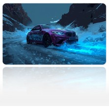Urzuva Frozen Drift 60X40 3mm Kalınlık Premium Gaming Oyuncu Mousepad, Anti Slip Xxl Mouse Pad