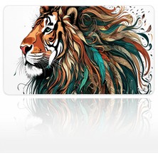 Urzuva Jungle Monarch 60X40 3mm Kalınlık Premium Gaming Oyuncu Mousepad, Anti Slip Xxl Mouse Pad