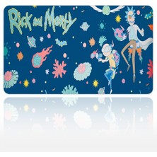 Urzuva Cosmic Mayhem 60X40 3mm Kalınlık Premium Gaming Oyuncu Mousepad, Anti Slip Xxl Mouse Pad