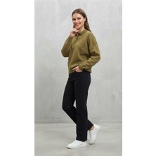 Youknitwear You Aura Polo  Yaka Kadın Triko Kazak