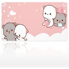 Urzuva Cozy Paws 60X40 3mm Kalınlık Premium Gaming Oyuncu Mousepad, Anti Slip Xxl Mouse Pad