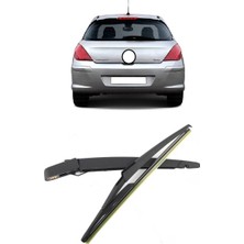 CME PARTS Peugeot 308 Hb 2007-2013 Uyumlu Arka Cam Silecek Kolu ve Süpürgesi Kapak Takım 6429.EP