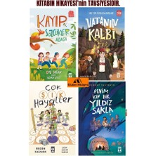 İlk Genç Timaş 5.6.7. Sınıf- Vatanın Kalbi, Benim Için Bir Yıldız Sakla, Kayıp Sözcükler Adası, Çok Şık Hayaller(4kitap)