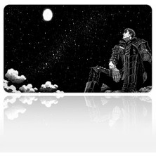Urzuva Lone Iron Vigil 60X40 3mm Kalınlık Premium Gaming Oyuncu Mousepad, Anti Slip Xxl Mouse Pad