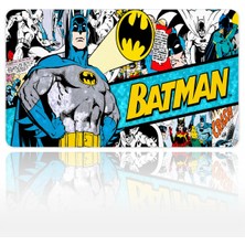 Urzuva Vintage Comic Vigil 60X40 3mm Kalınlık Premium Gaming Oyuncu Mousepad, Anti Slip Xxl Mouse Pad