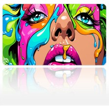 Urzuva Chromatic Desire 60X40 3mm Kalınlık Premium Gaming Oyuncu Mousepad, Anti Slip Xxl Mouse Pad