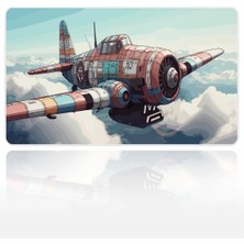 Urzuva Skybound 60X40 3mm Kalınlık Premium Gaming Oyuncu Mousepad, Anti Slip Xxl Mouse Pad