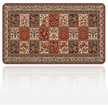 Urzuva Garden Tile Tapestry 60X40 3mm Kalınlık Premium Gaming Oyuncu Mousepad, Anti Slip Xxl Mouse Pad