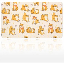 Urzuva Shiba Parade 60X40 3mm Kalınlık Premium Gaming Oyuncu Mousepad, Anti Slip Xxl Mouse Pad