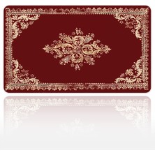 Urzuva Red Carpet 60X40 3mm Kalınlık Premium Gaming Oyuncu Mousepad, Anti Slip Xxl Mouse Pad