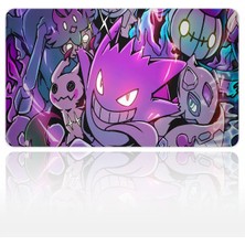 Urzuva Neon Specter Gang 60X40 3mm Kalınlık Premium Gaming Oyuncu Mousepad, Anti Slip Xxl Mouse Pad