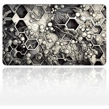 Urzuva Quantum Hive 60X40 3mm Kalınlık Premium Gaming Oyuncu Mousepad, Anti Slip Xxl Mouse Pad