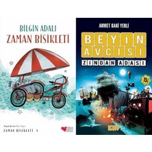 Can Yayınları Zaman Bisikleti 1 (Bilgin Adalı) ve Zindan Adası Beyin Avcısı 1
