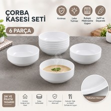 Adalinhome Yemekhane & Restoran Tipi Kırılmaz Polikarbon Tabak Seti 6’lı