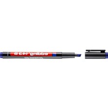 Frefly Store Mavi Kesik Uçlu 1-3 mm Asetat Kalemi, 1 Adet
