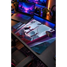 Urzuva Blade Graveyard 60X40 3mm Kalınlık Premium Gaming Oyuncu Mousepad, Anti Slip Xxl Mouse Pad
