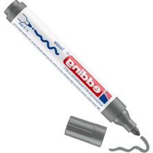 Frefly Store Gri Tekstil Kalemi, 1 Adet Yuvarlak Uç 2-3 mm