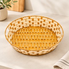 SBN - Store Yuvarlak Hasır Ekmek Sepeti