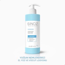 Sinoz Hydrapro Yoğun Nemlendirici El Yüz ve Vücut Losyonu 400 ml
