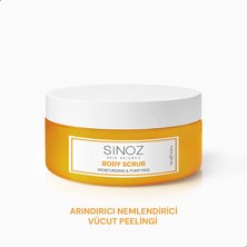 Sinoz Body Scrub Besleyici Arındırıcı Nemlendirici Vücut Peelingi 300 Gr