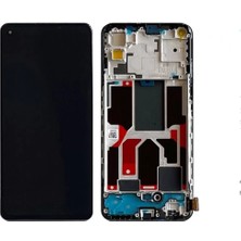 Mabelme Store Reno 5 Lite Dokunmatik Ekran OLED Çıtalı (Siyah)