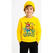 Book OrBook Ash ve Pikachu Eşofman Takımı Erkek Çocuk (ECET029)